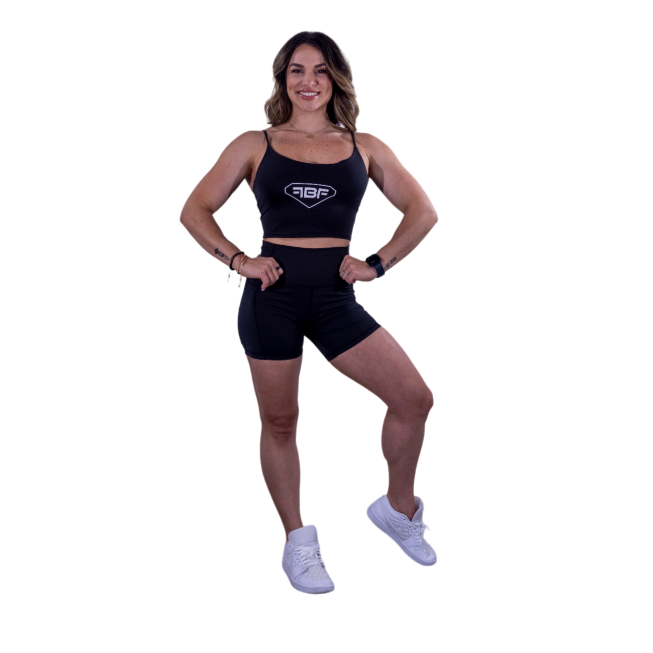 Cropped Tank - Black